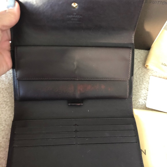 Louis Vuitton Sarah Vernis Amarante Wallet! - Picture 8 of 8